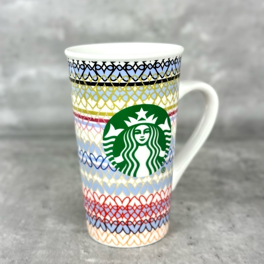 Starbucks Heart Swirl Mug 14oz